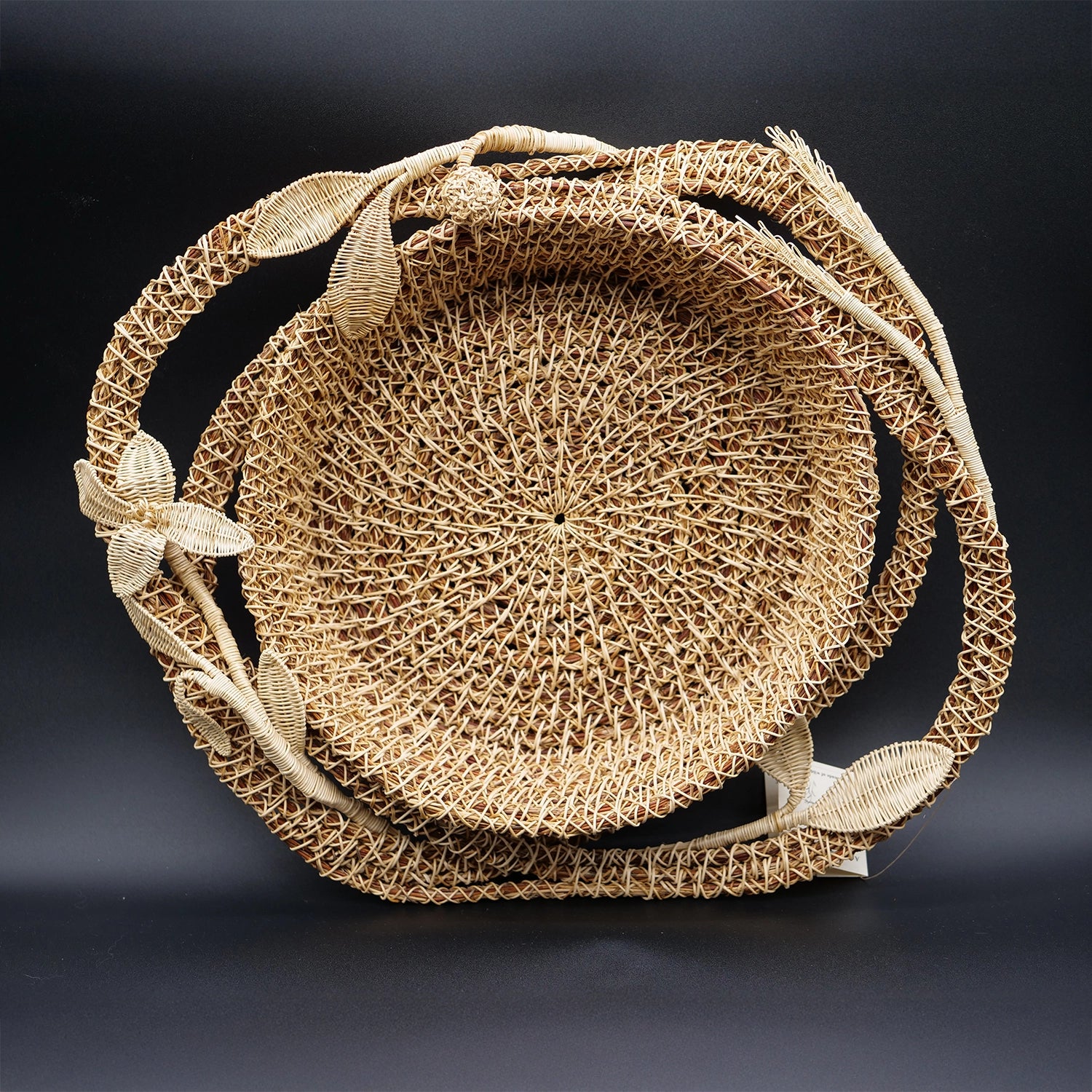 21 in Sculptural Nature Basket