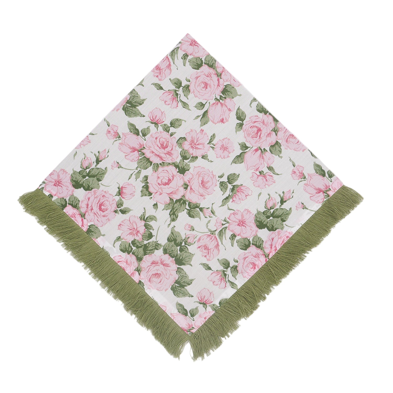 Carline Rose Dinner Napkin - Liberty fabric