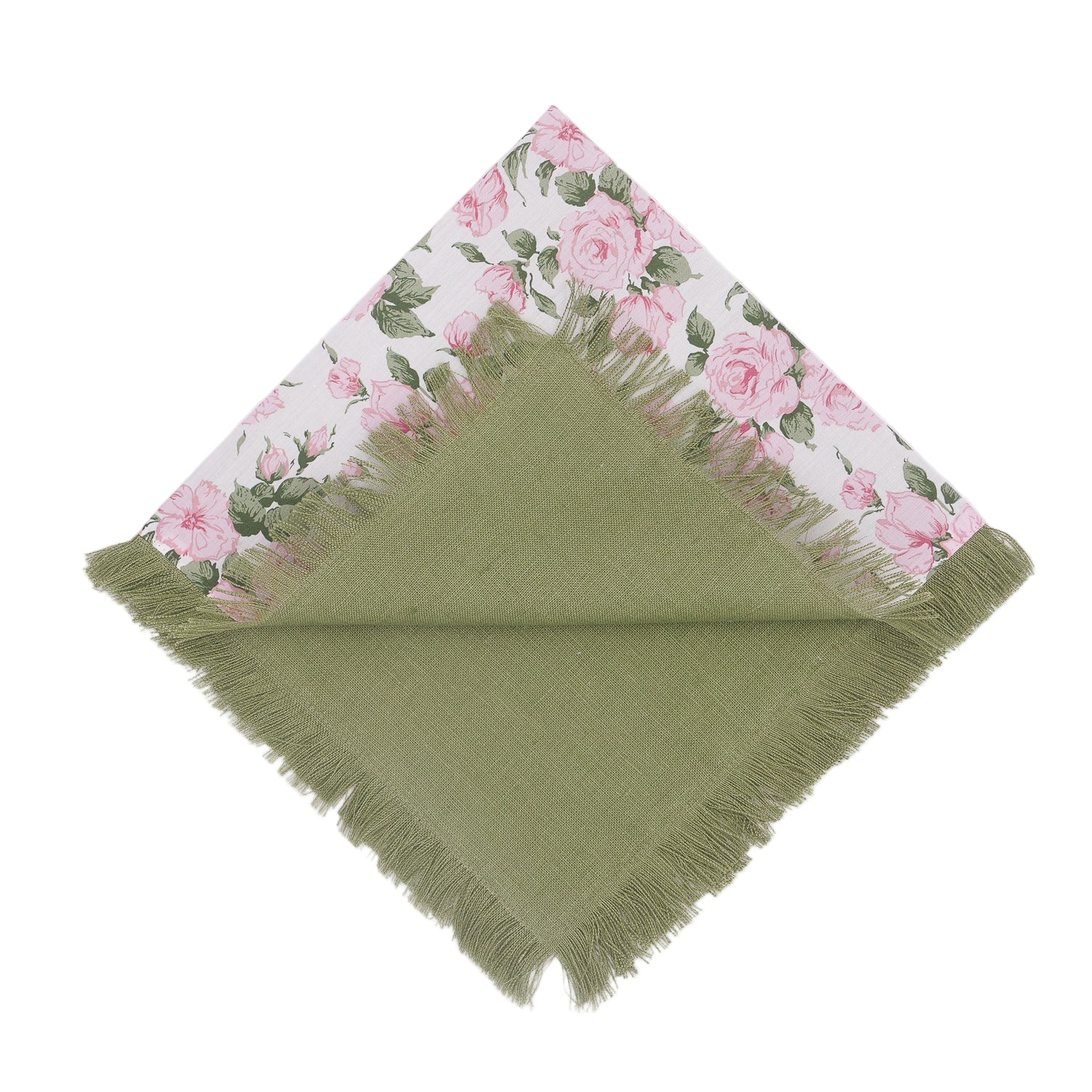 Carline Rose Dinner Napkin - Liberty fabric