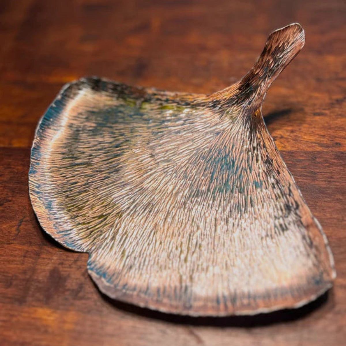 Copper Gingko Tray