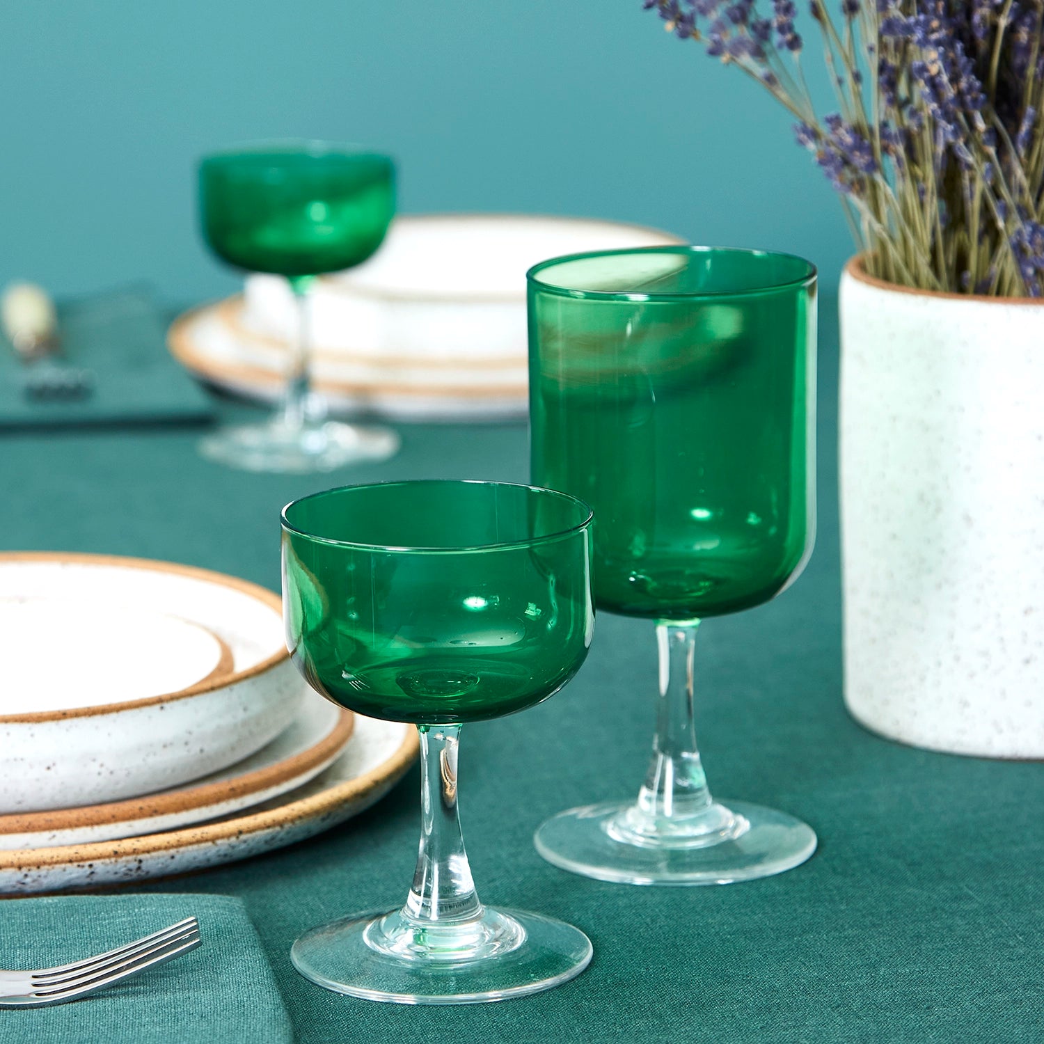 Colored Stemware