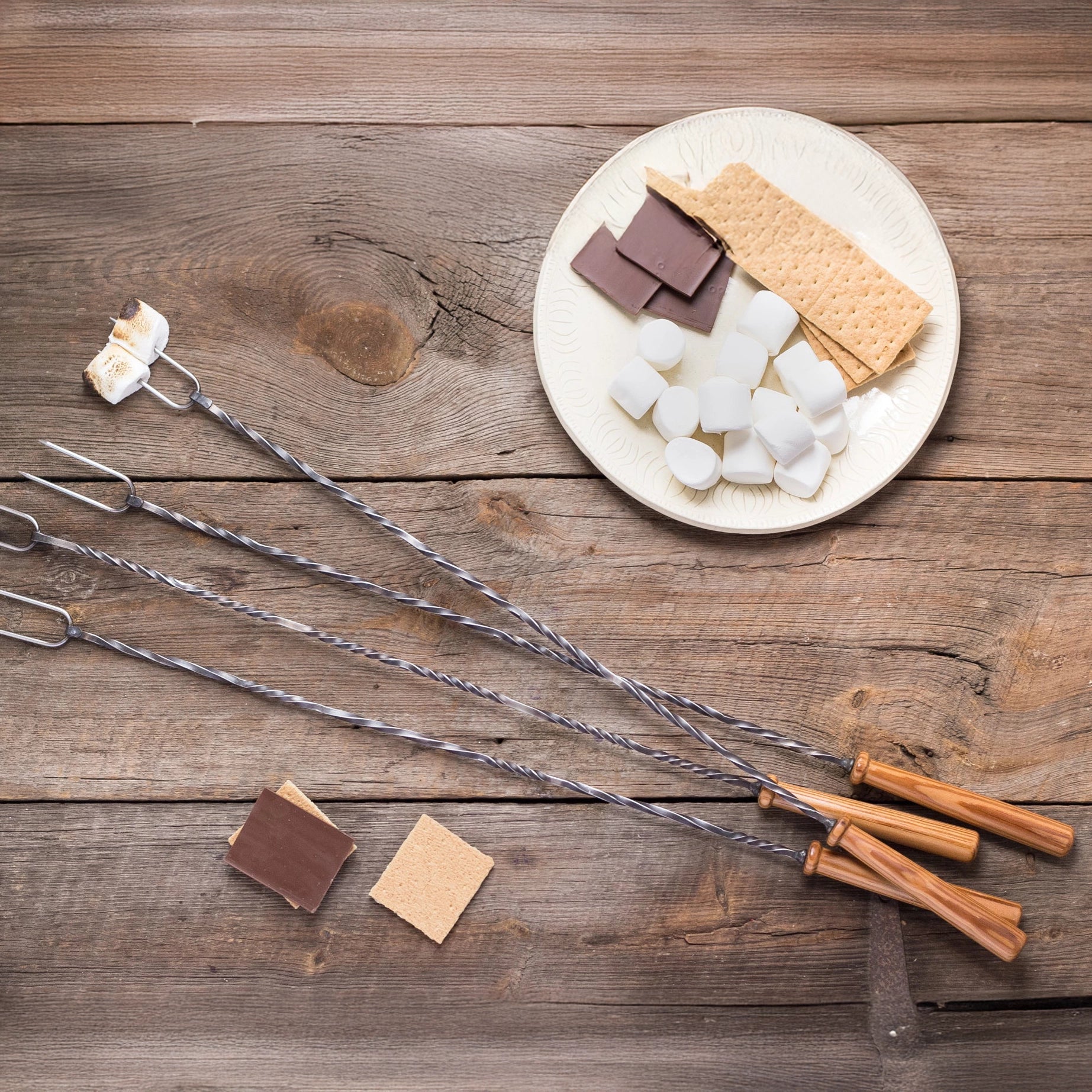 Roasting Forks & Quiver