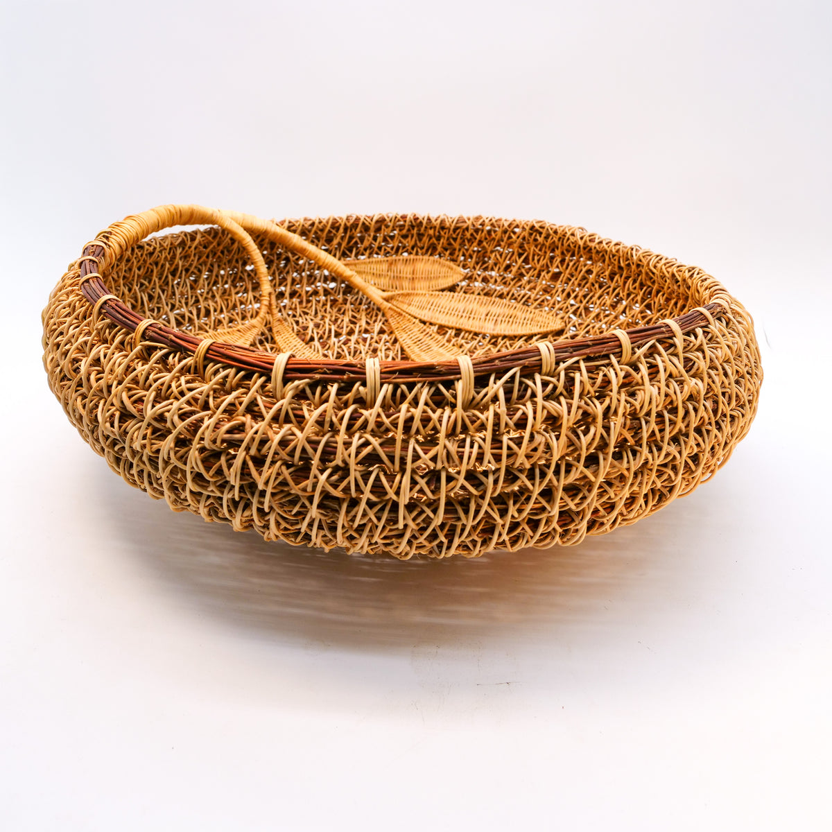 Round Leaf Basket, 19 in