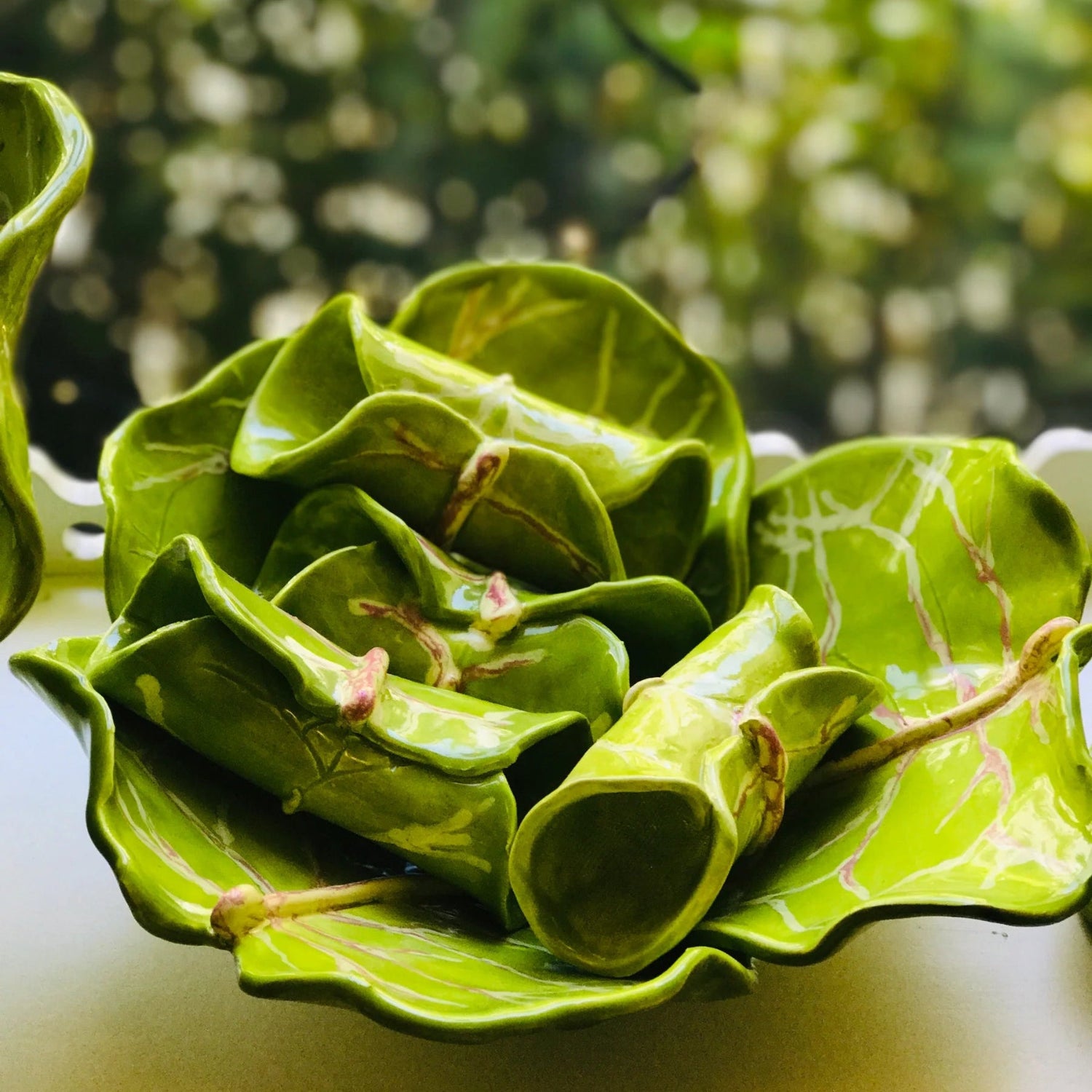 Grape Leaf Napkin Ring