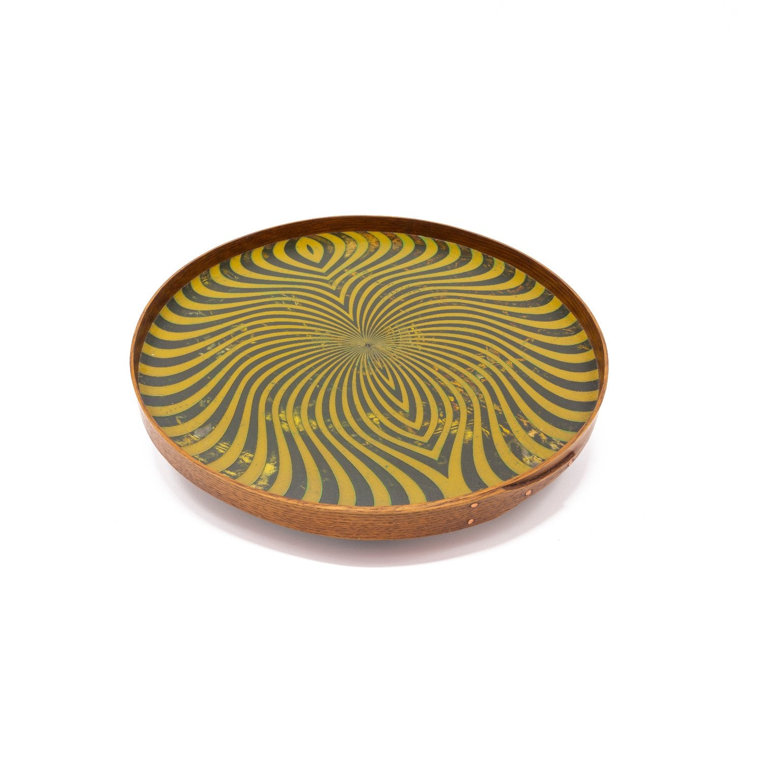 Round Green Tray (D2250)