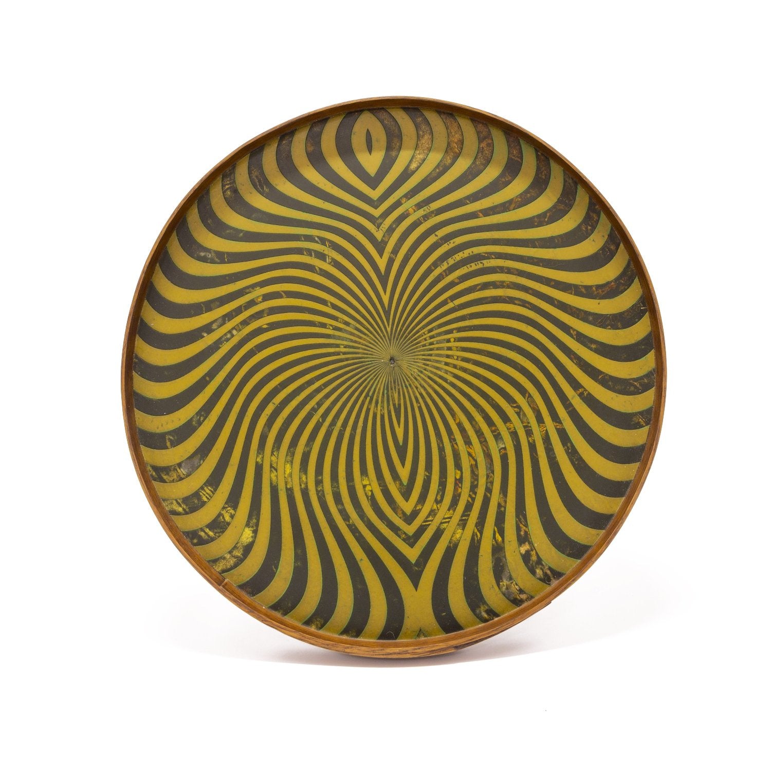 Round Green Tray (D2250)