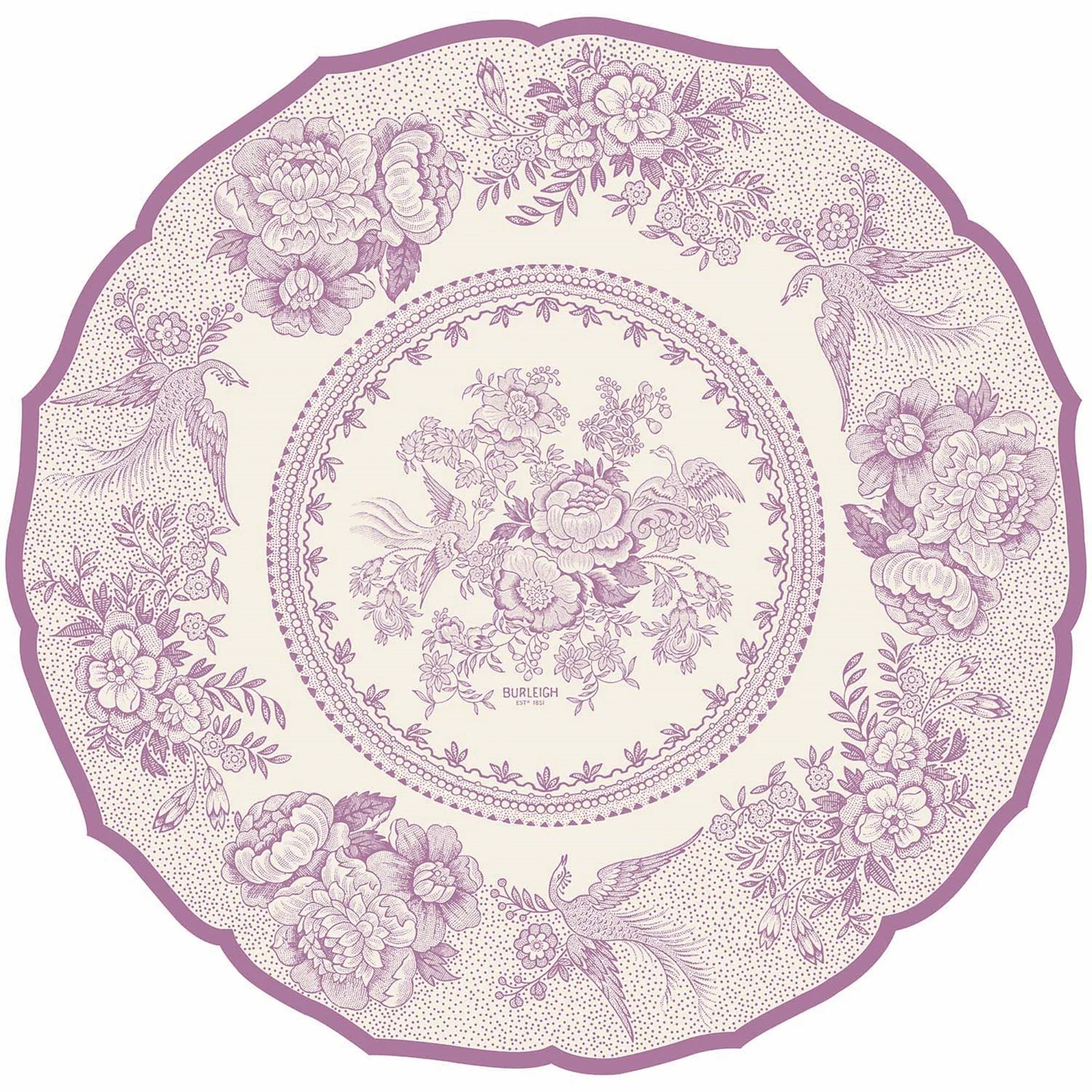 Asiatic Pheasants Placemat - Lilac