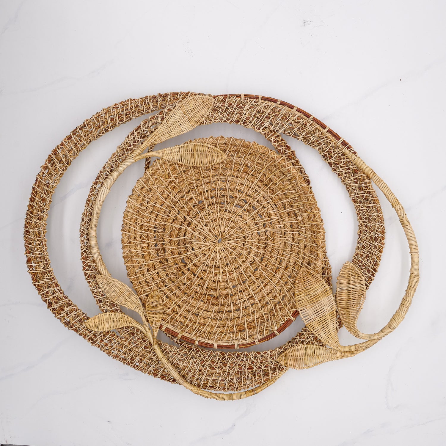 Nature Flat Basket 23"x18"