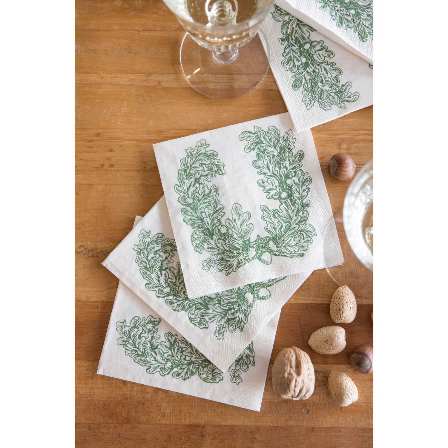 Oak Leaf Cocktail Napkins 2