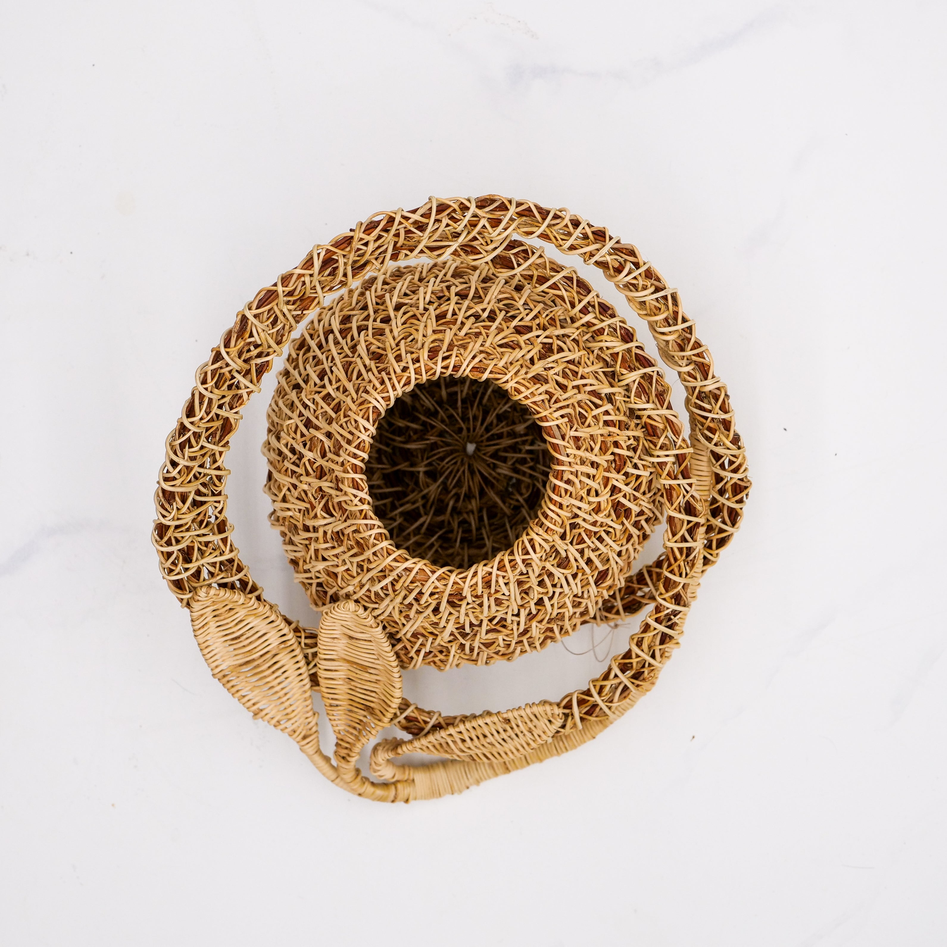 Sculptural Leaf Basket