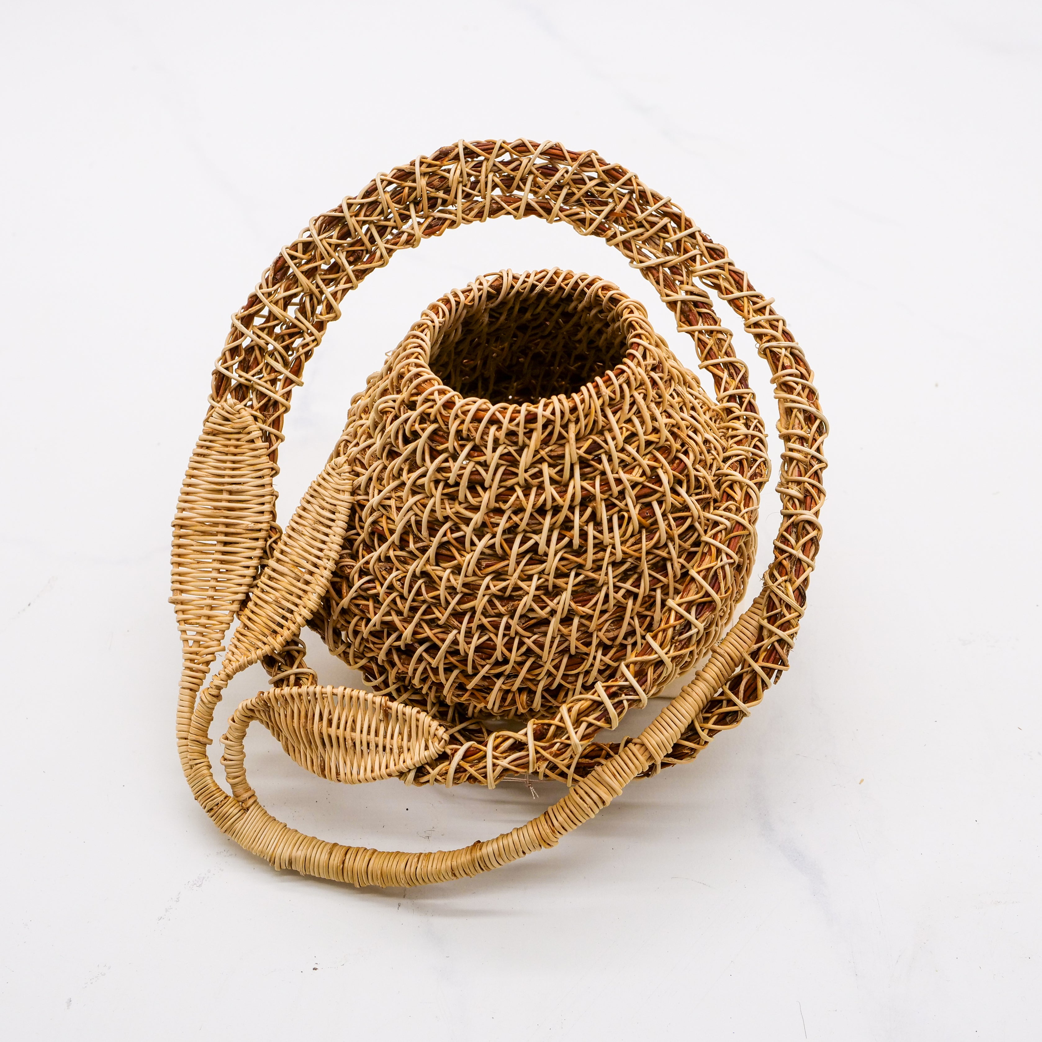 Sculptural Leaf Basket