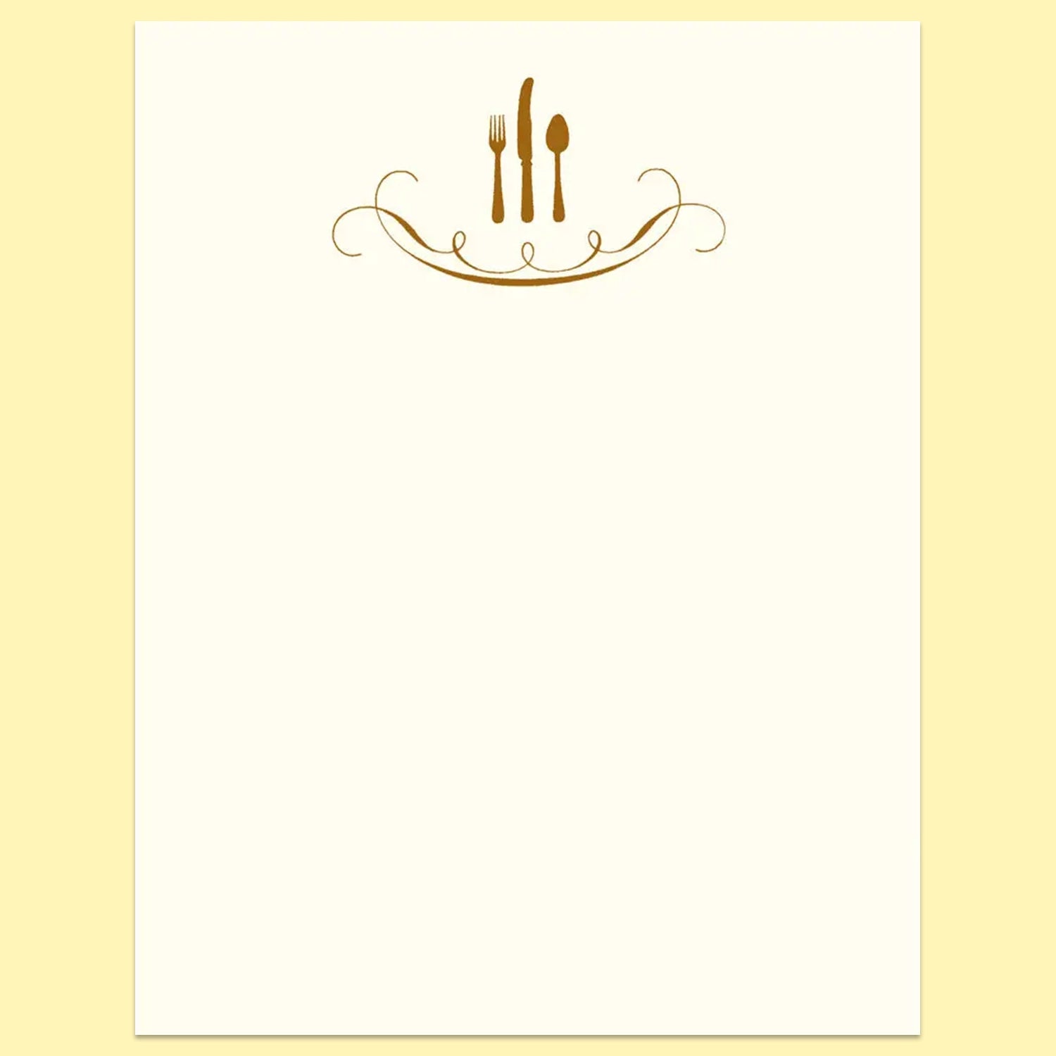 Place Setting Notes