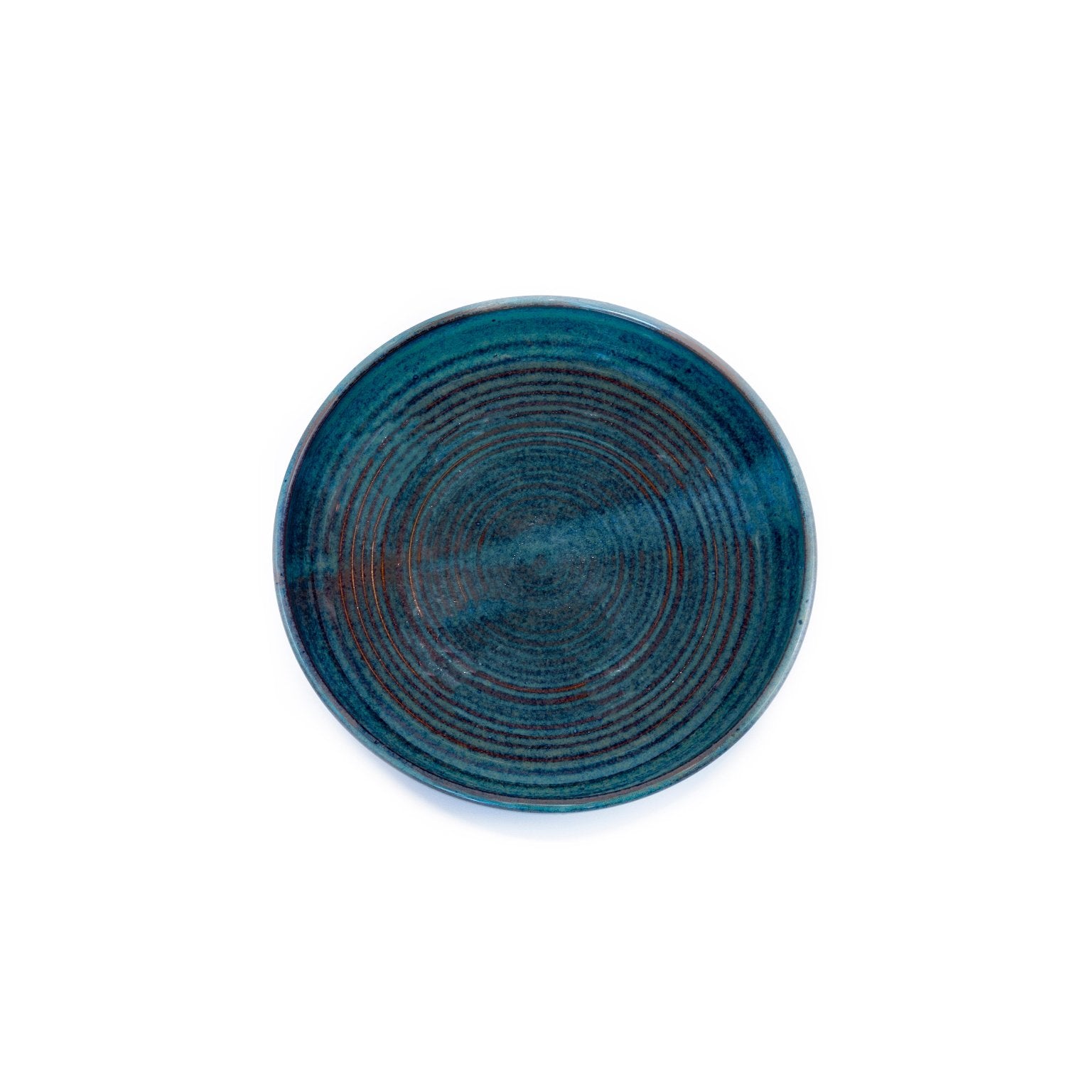 RV Dessert Plate - Woos Blue