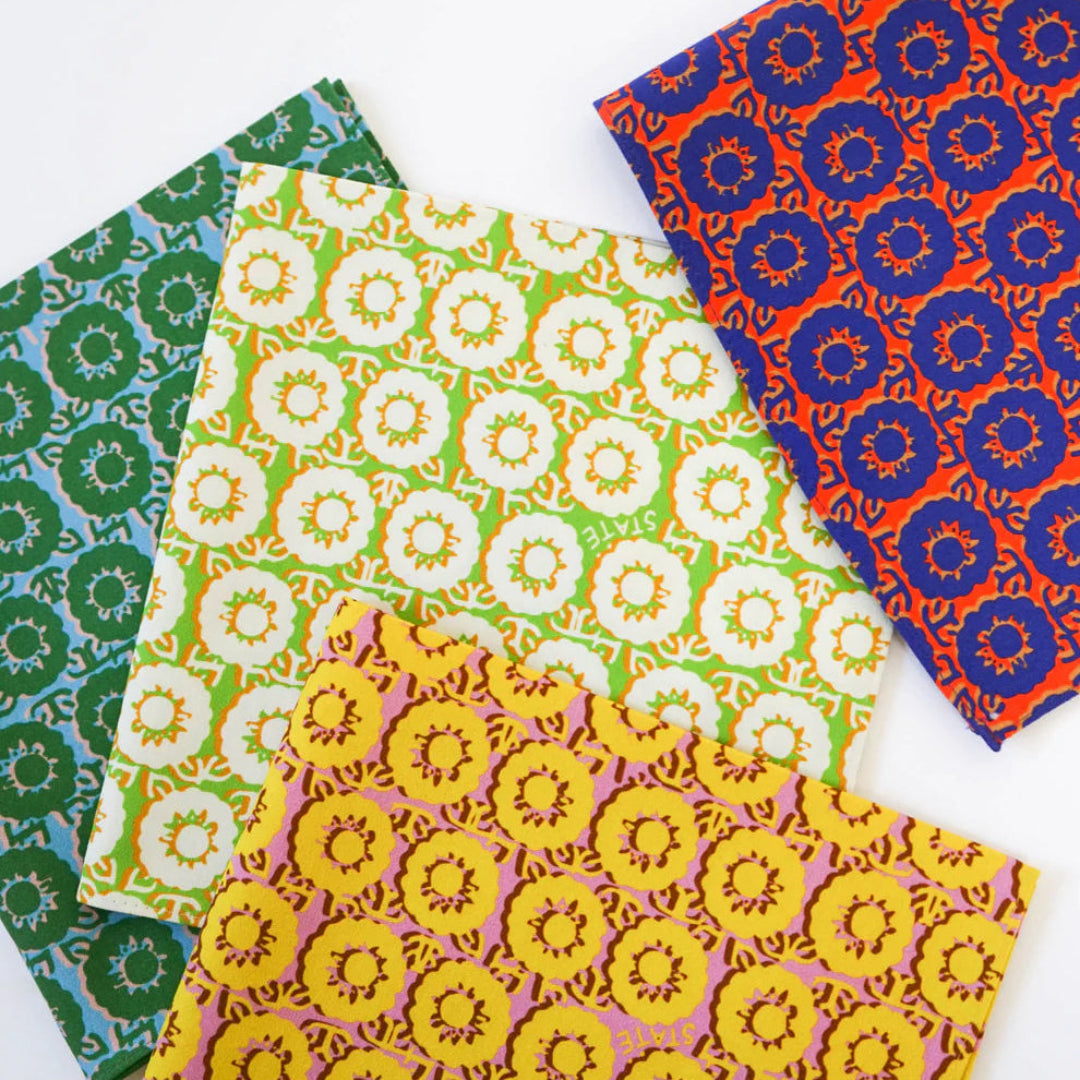 Primary Garden Napkin Set