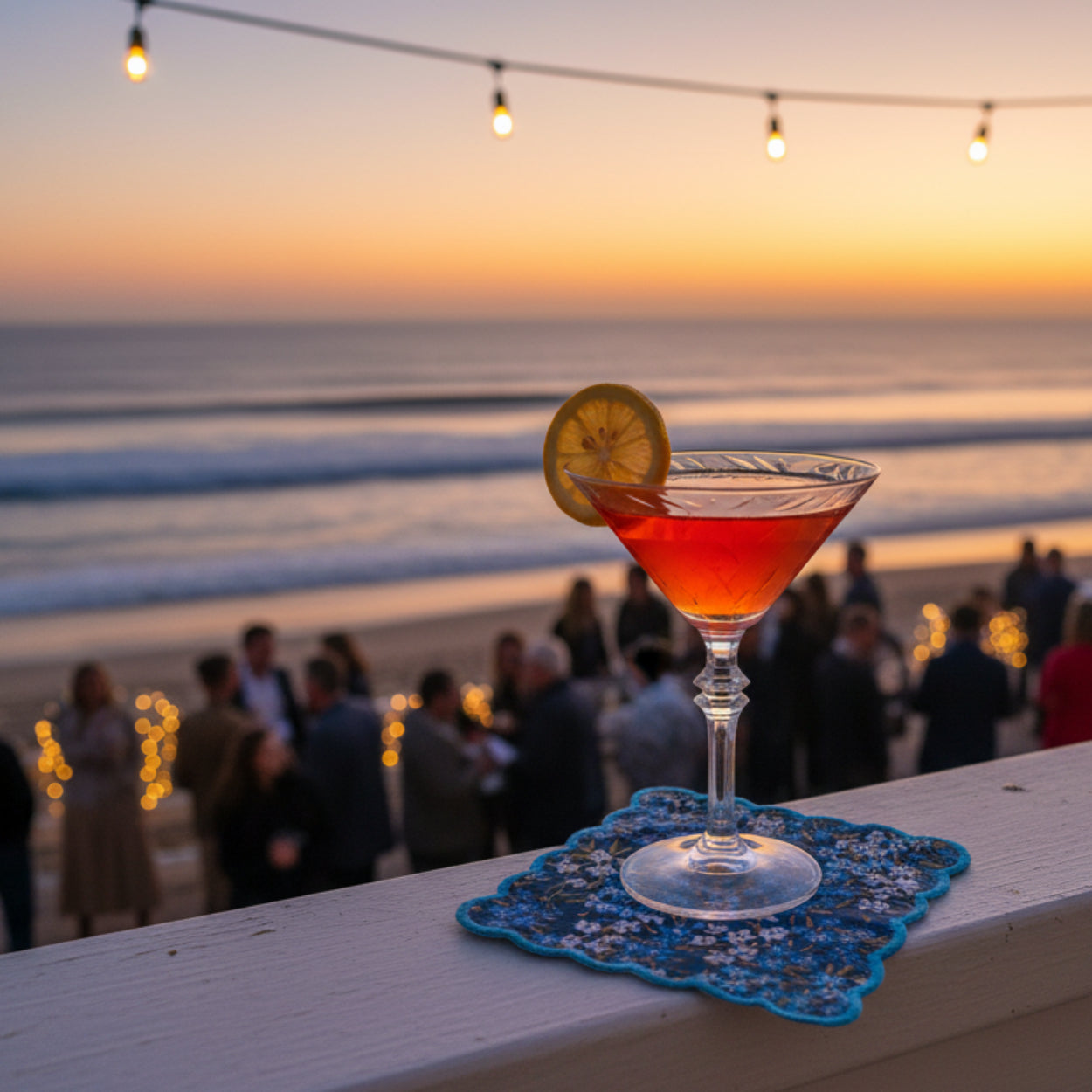 Sea Blossom Cocktail Napkin set