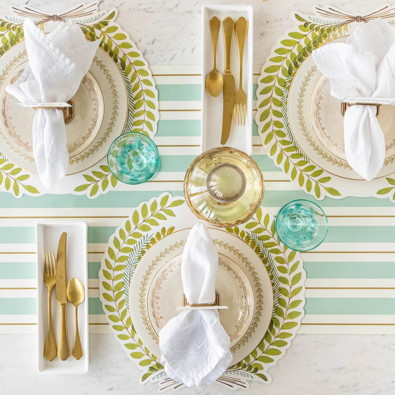 Seafom Gold Awning Stripe Runner 2