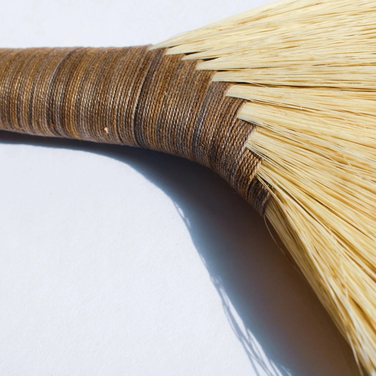 Tampico Natural Dye Broom Brown