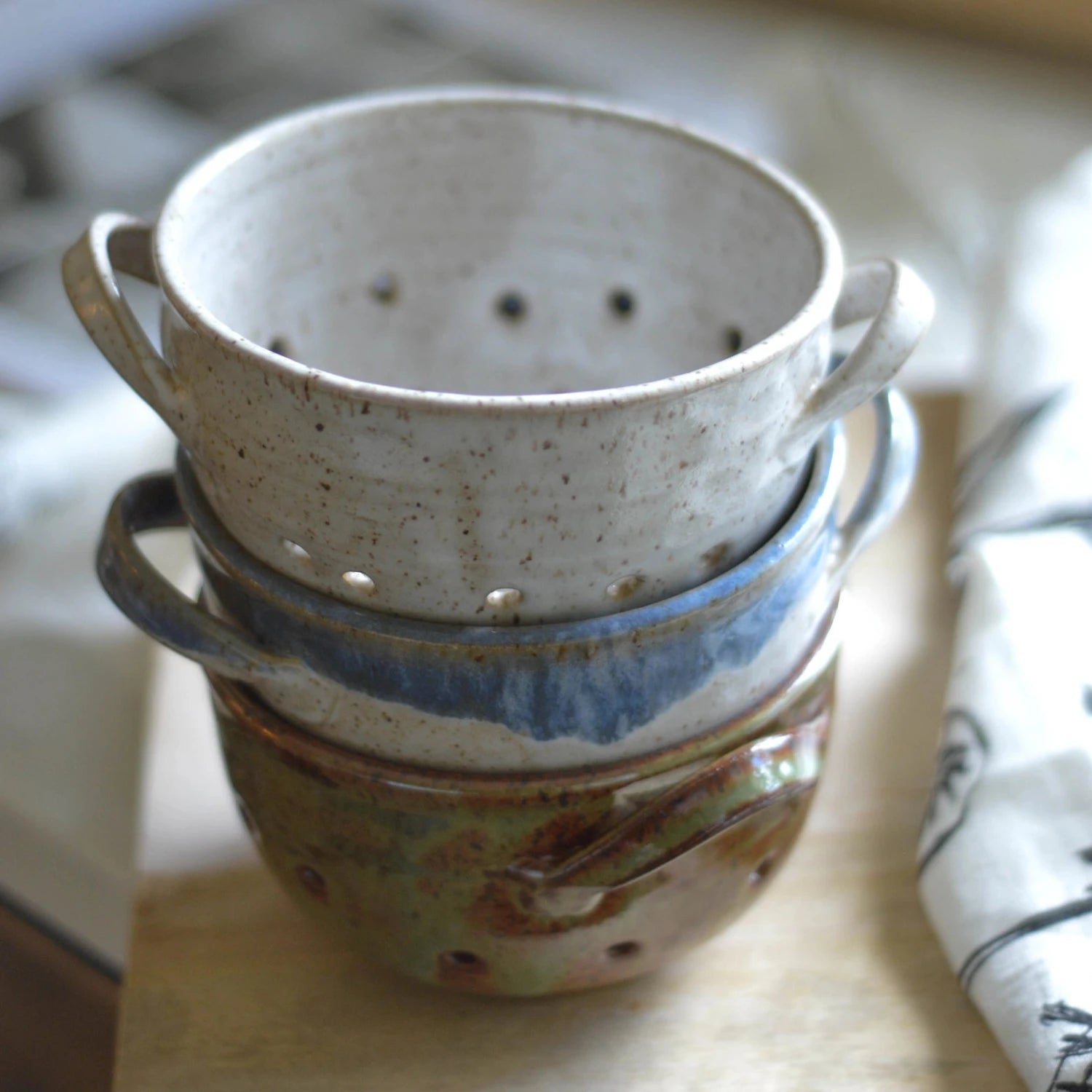 Three Berry Bowls