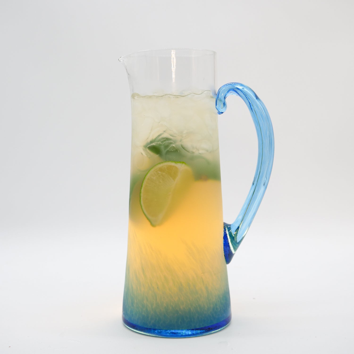 Handblown Glass Pitcher