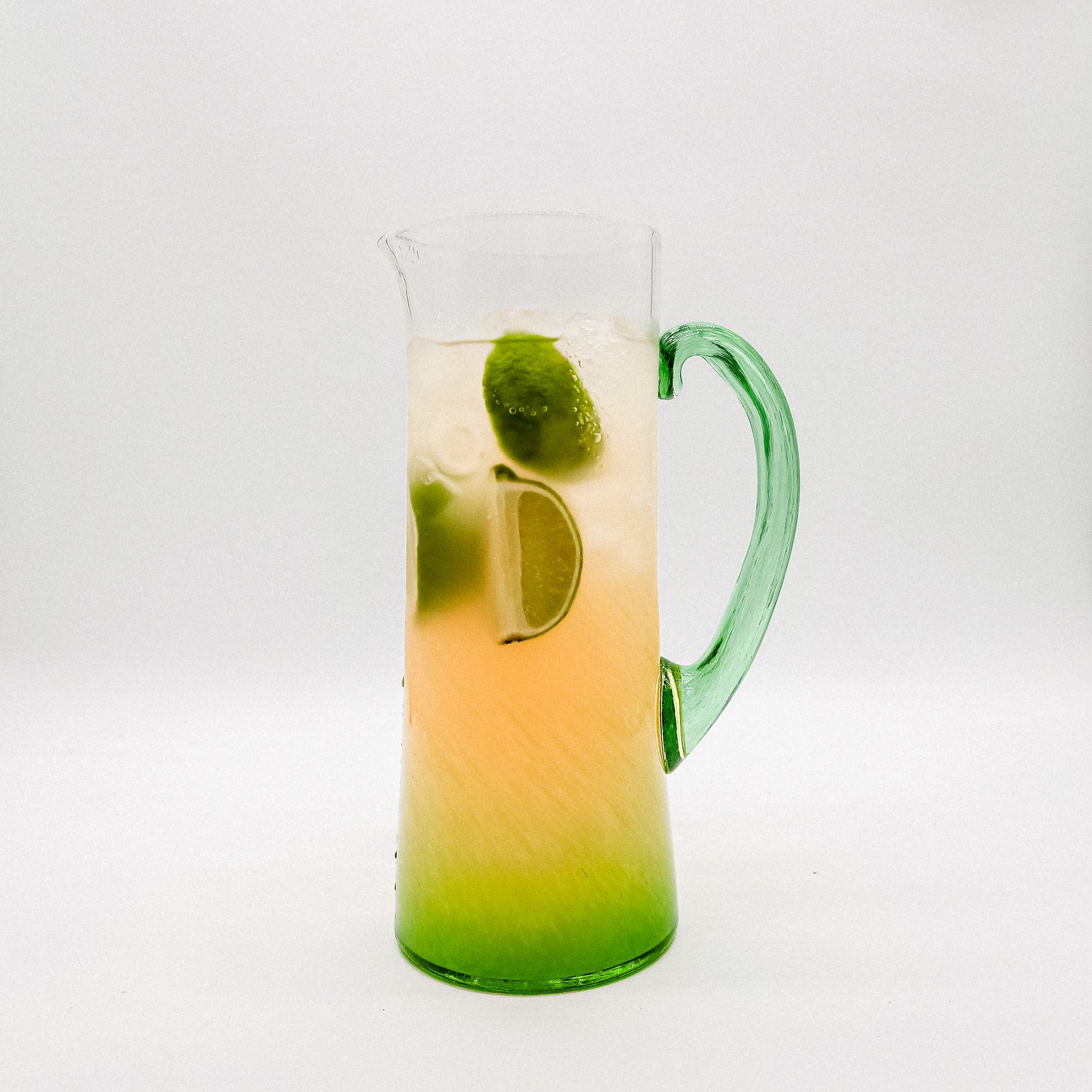 Handblown Glass Pitcher