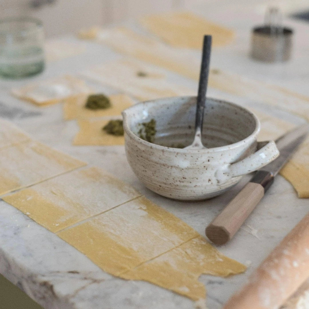 All-Purpose Mixing Bowl - Antique White - Southern Crafted