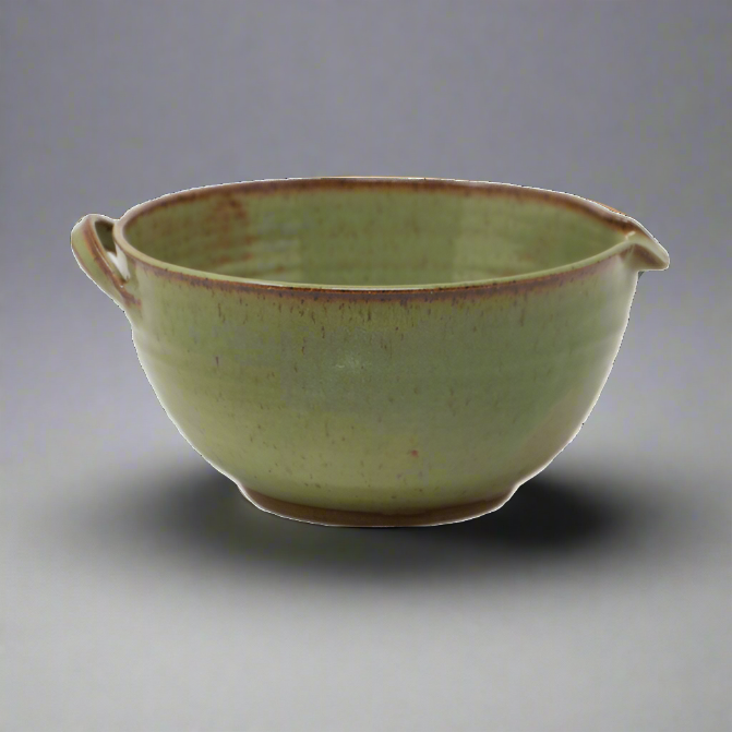 All-Purpose Mixing Bowl - Shino Green - Southern Crafted