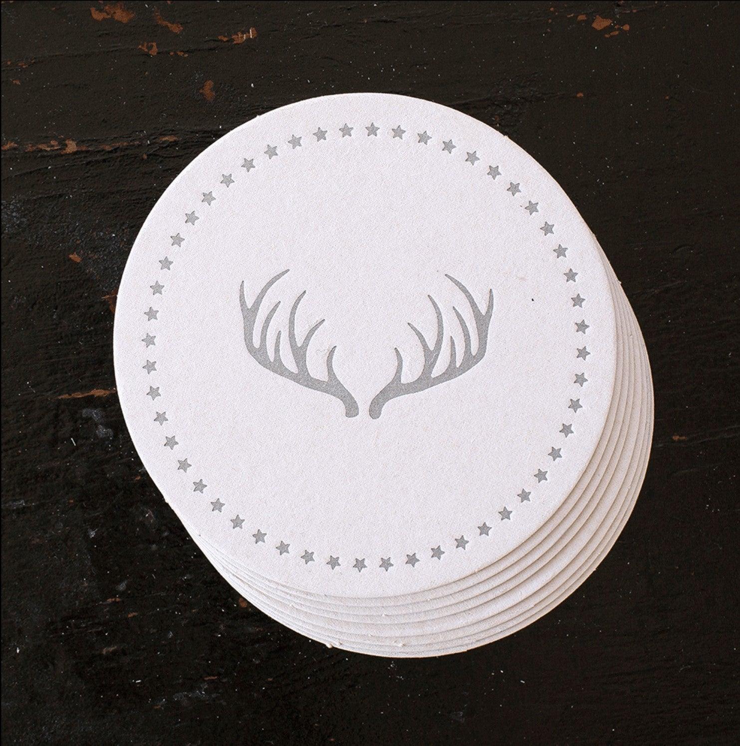 Antler Coasters - Southern Crafted