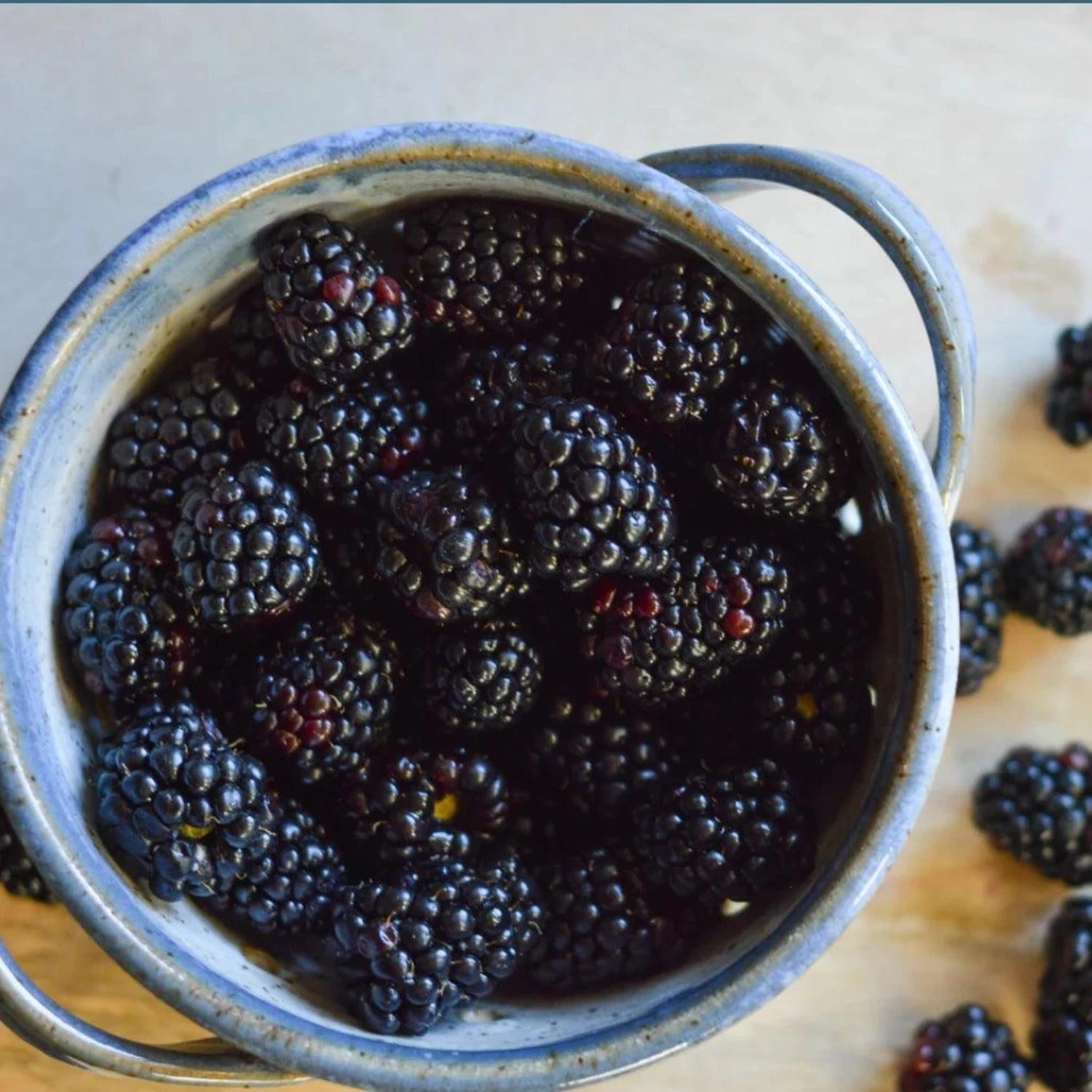 Berry Bowl - Antique White - Southern Crafted