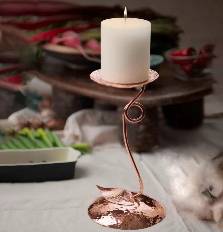 Copper Candlestick - Southern Crafted