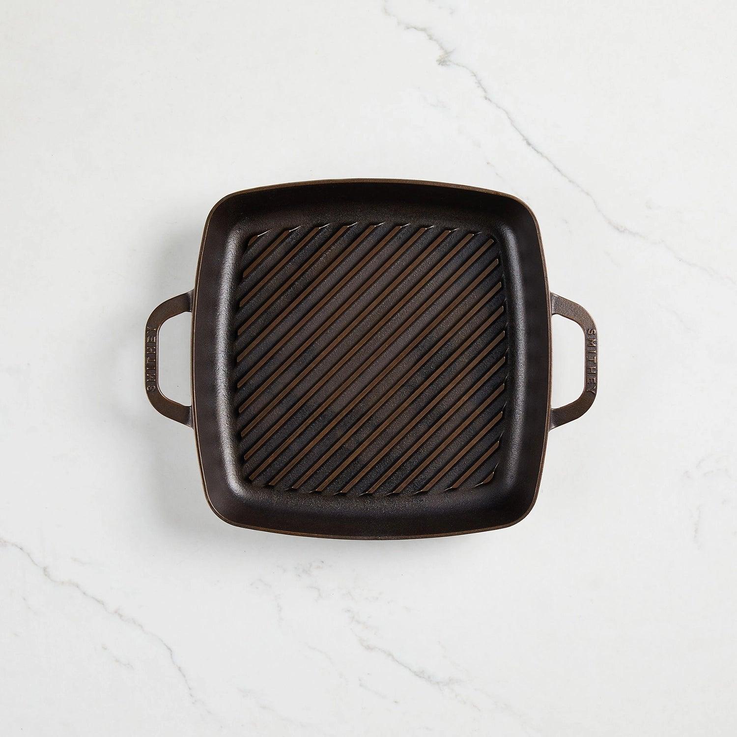 No. 12 Cast Iron Grill Pan - Southern Crafted