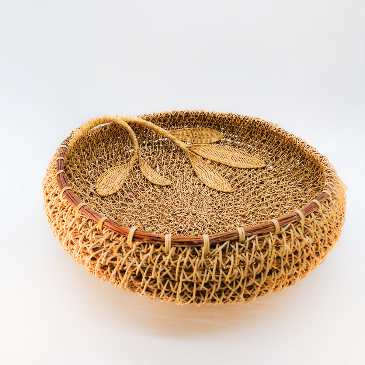 Round Leaf Basket, 19 in