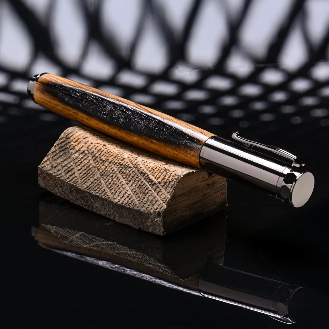 Reclaimed Kentucky Bourbon Barrel Rollerball Pen