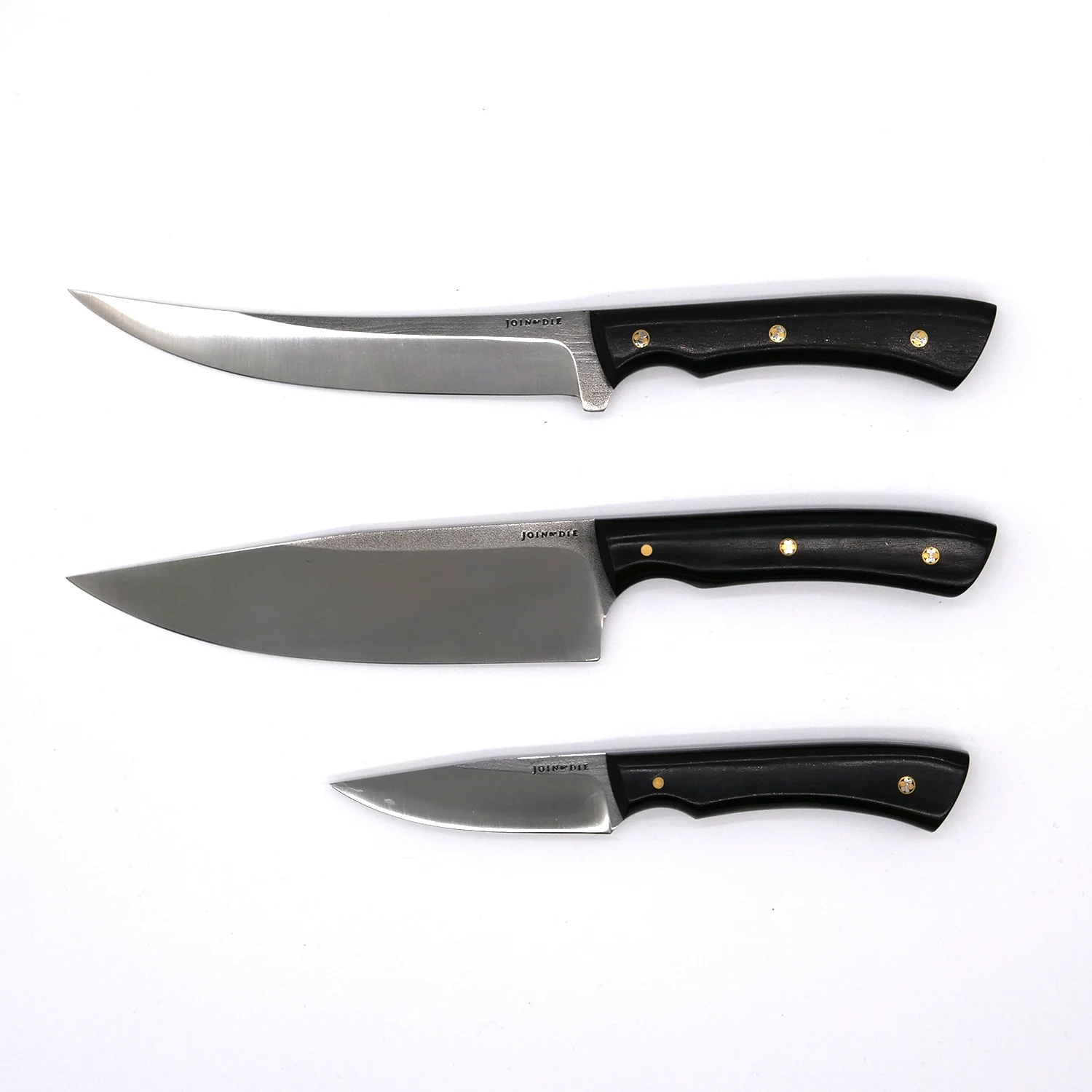 African Blackwood Kitchen Knife Set